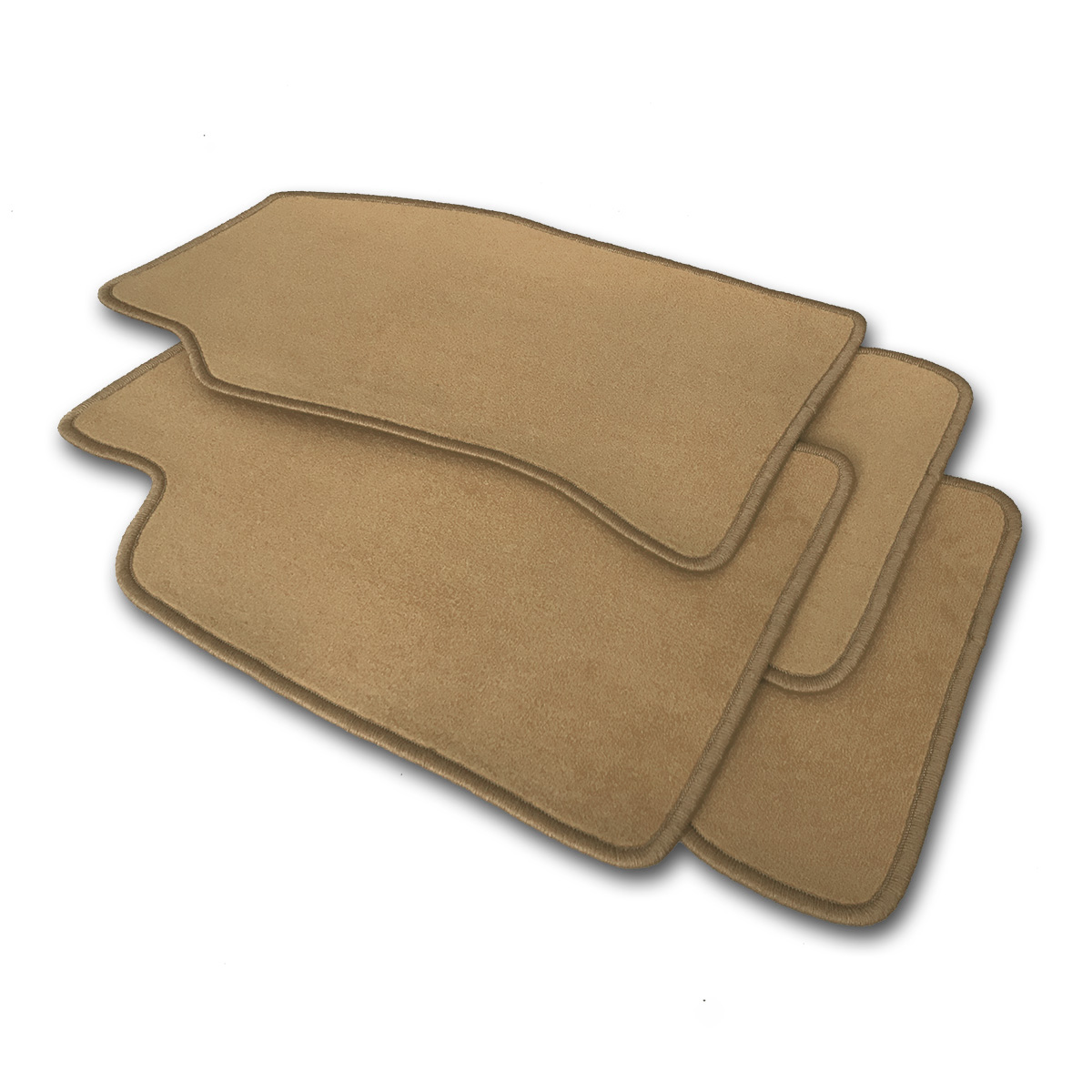 Velours Fussmatten Q308 beige Ein Musterbeispiel von Velours Automatten in der Farbe beige.