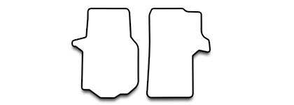 Schnittmuster Fussmatten VW Crafter2_2017 Das Schnittmuster für Fussmatten VW Crafter2_2017