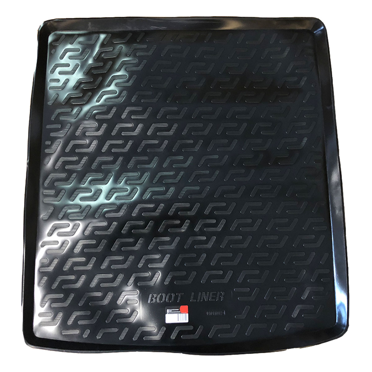 Kofferraumwanne für VW Sharan 2 Frontaufnahme einer Kofferraumwanne für VW Sharan 2.