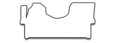 Schnittmuster Fussmatten Mercedes-Benz W906_2006 Das Schnittmuster für Fussmatten Mercedes-Benz Sprinter W906_2006