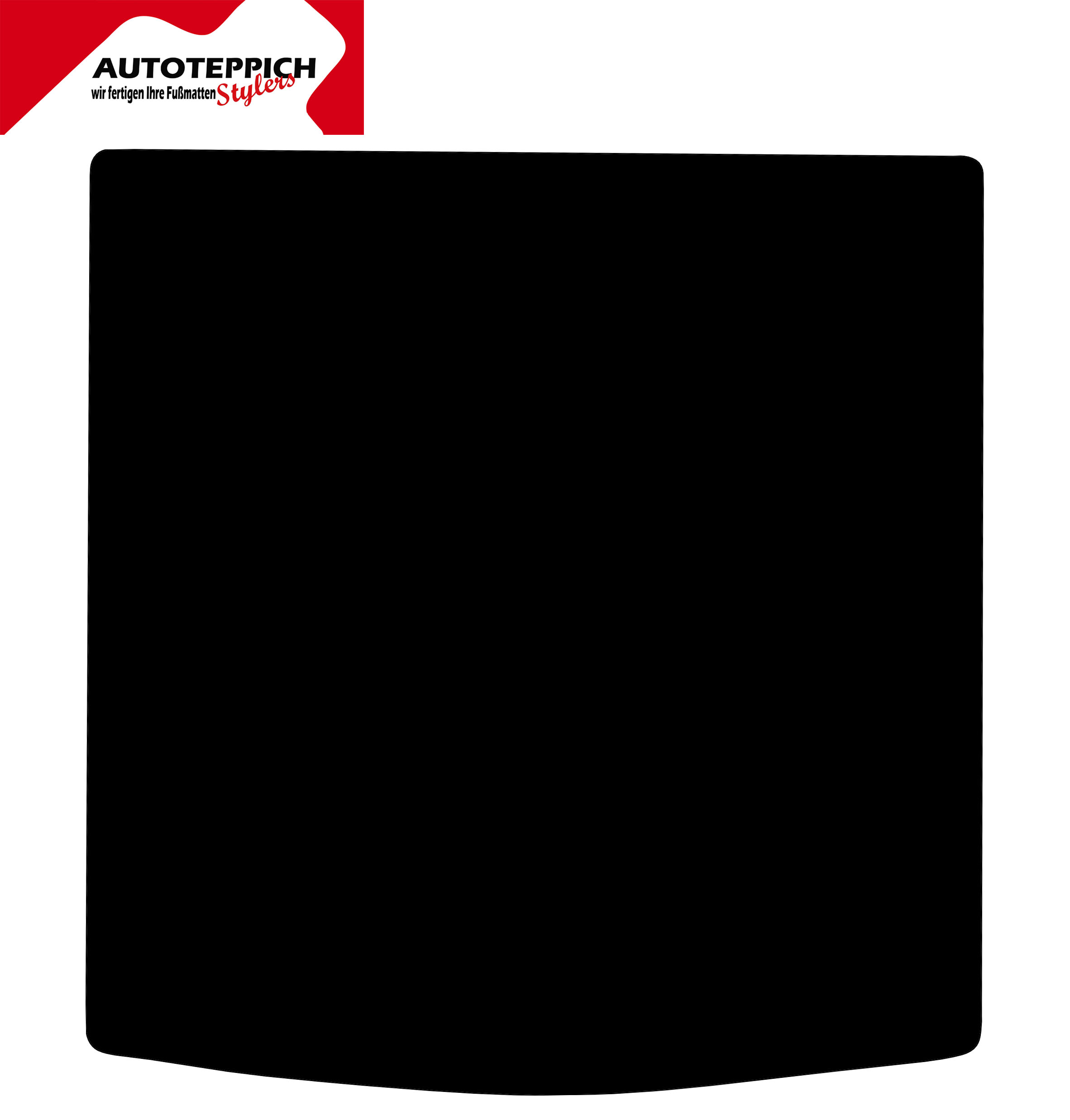 Kofferraumteppich VW Golf 7 Variant Eine Kofferraummatte in schwarz für VW Golf 7 Variant